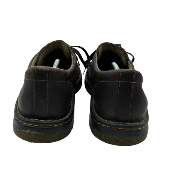 Dr Martens Ordell Leather Shoes In Dark Brown Size 13 Lace Up Oxford Academia