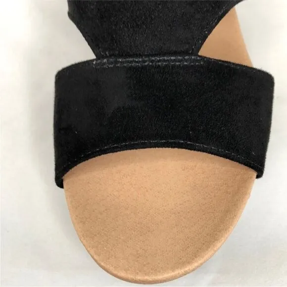 Dr. Scholl’s black Elia 10 Medium wedge sandals NWT