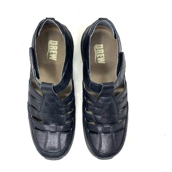 Drew Ginger - Women's - Casual Therapeutic Shoe Dusty Black WIDE