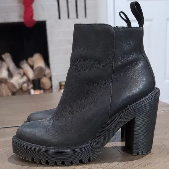 Dr. Martens Black Ankle Boots
