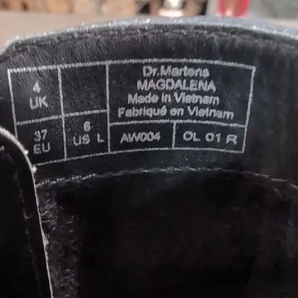 Dr. Martens Black Ankle Boots