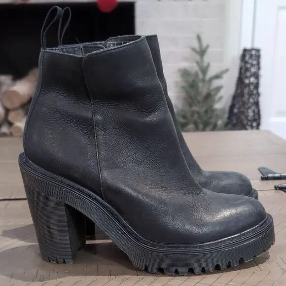 Dr. Martens Black Ankle Boots