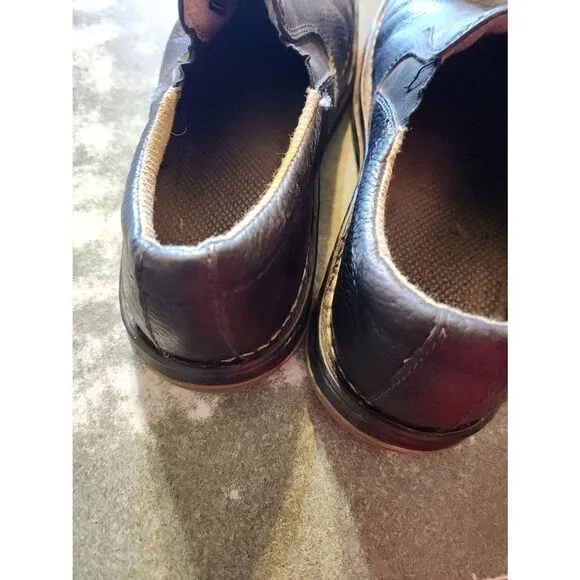 DR. MARTENS BRYCE Leather Pull-on Oxford  Shoes Black Size 11 Men's