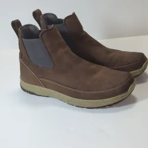 Duluth Trading Co. Men's Leather Pull On Ankle Boots Size 11.5