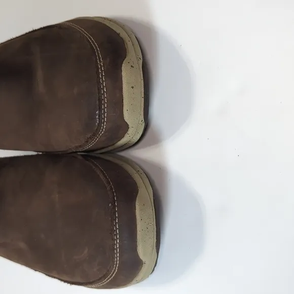Duluth Trading Co. Men's Leather Pull On Ankle Boots Size 11.5