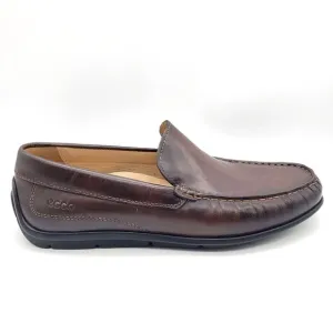 ECCO Classic Moc 2.0 Slip On Driving Shoes Loafer Brown US Men's Size 43, 9-9.5