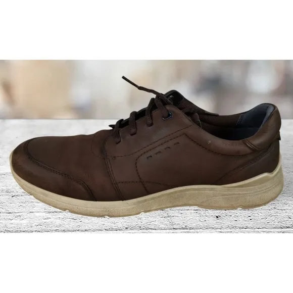Ecco‎ Men's Shoes Iron Dale Tie Fashion Sneakers Brown US 10.5