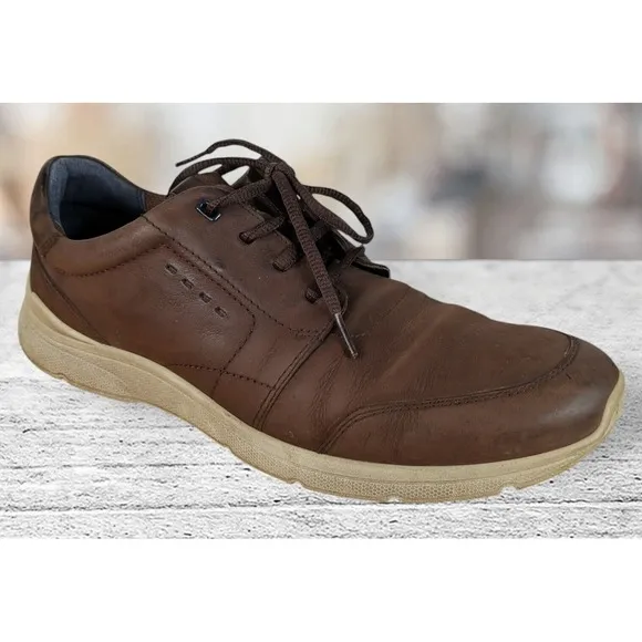 Ecco‎ Men's Shoes Iron Dale Tie Fashion Sneakers Brown US 10.5