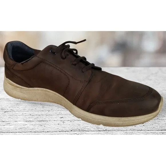 Ecco‎ Men's Shoes Iron Dale Tie Fashion Sneakers Brown US 10.5