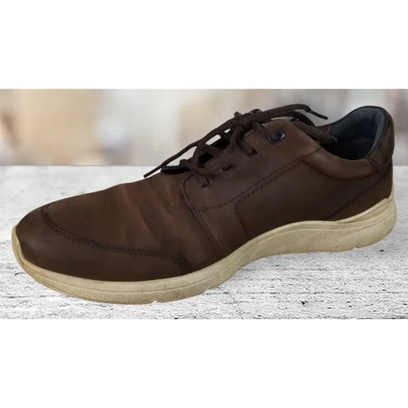 Ecco‎ Men's Shoes Iron Dale Tie Fashion Sneakers Brown US 10.5