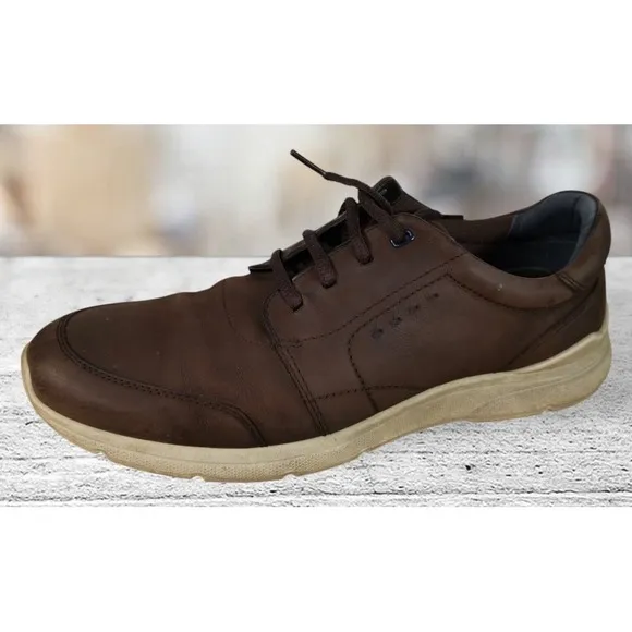 Ecco‎ Men's Shoes Iron Dale Tie Fashion Sneakers Brown US 10.5