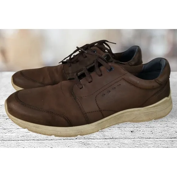 Ecco‎ Men's Shoes Iron Dale Tie Fashion Sneakers Brown US 10.5