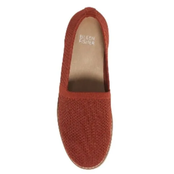 Eileen Fisher Demi Flats Shoes Serrano Stretch Knit 5…