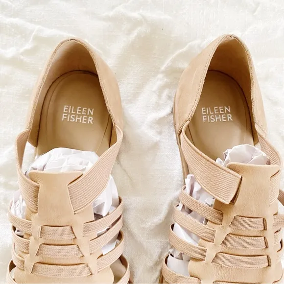 Eileen Fisher Rato Sandals Size 7.5 New