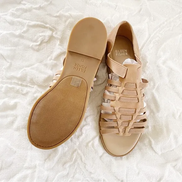 Eileen Fisher Rato Sandals Size 7.5 New