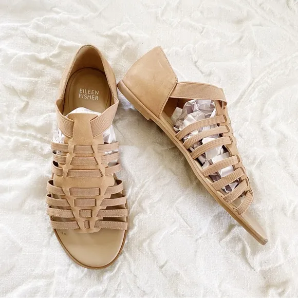 Eileen Fisher Rato Sandals Size 7.5 New