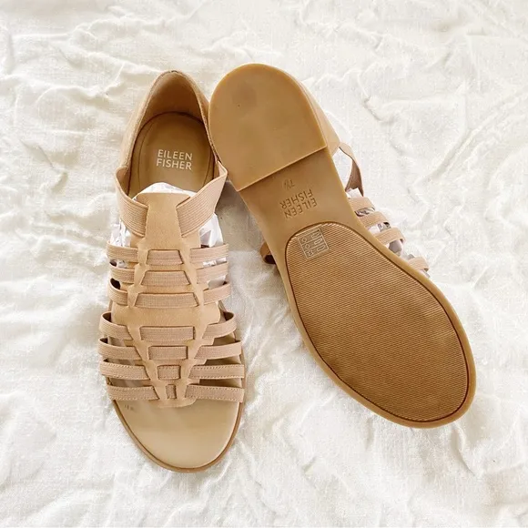 Eileen Fisher Rato Sandals Size 7.5 New