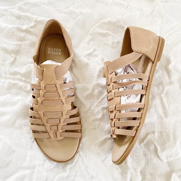 Eileen Fisher Rato Sandals Size 7.5 New