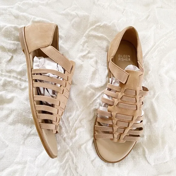 Eileen Fisher Rato Sandals Size 7.5 New