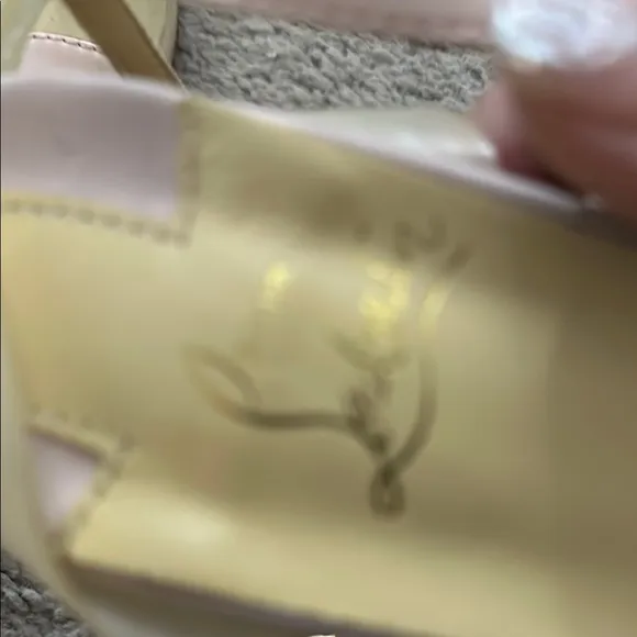 Elegant Pink and Cream Women's Heels