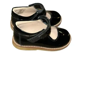 ELEPHANTITO Mary Jane Toddler girls Patent leather black shoes size 8