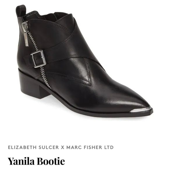 ELIZABETH SULCER X MARC‎ FISHER LTDYanila Bootie,size 7M