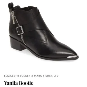 ELIZABETH SULCER X MARC‎ FISHER LTDYanila Bootie,size 7M