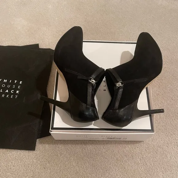 EUC WHBM Suede Ankle Boots