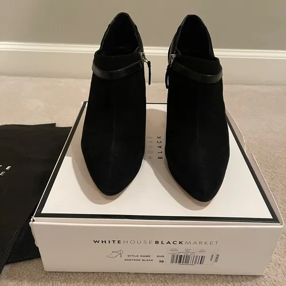 EUC WHBM Suede Ankle Boots
