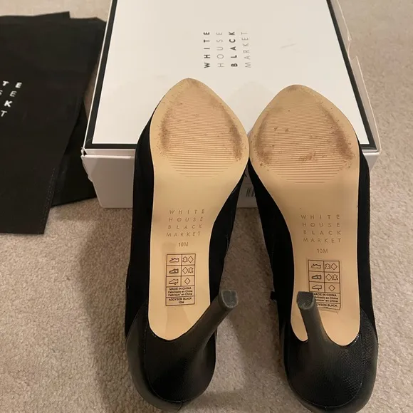 EUC WHBM Suede Ankle Boots