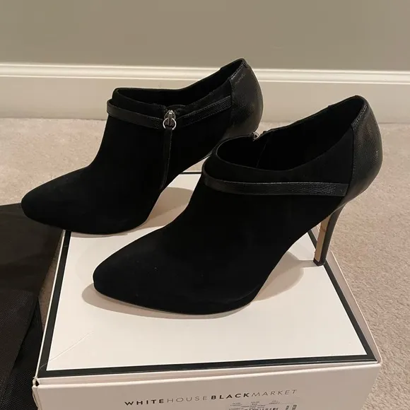 EUC WHBM Suede Ankle Boots