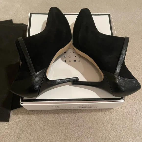 EUC WHBM Suede Ankle Boots