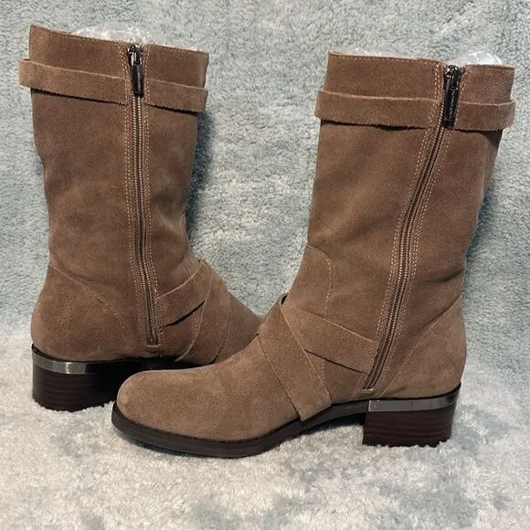 EUC Vince Camuto Walleya Moto Boots