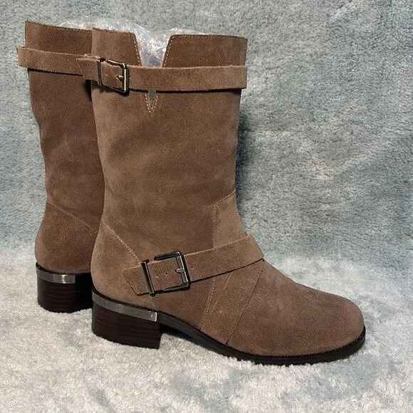 EUC Vince Camuto Walleya Moto Boots