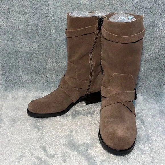 EUC Vince Camuto Walleya Moto Boots