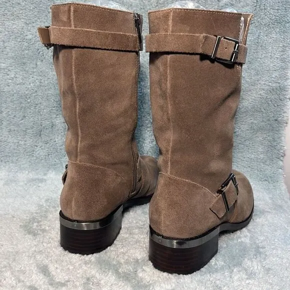 EUC Vince Camuto Walleya Moto Boots