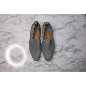 Everlane Womens The Leather Sneaker Grey Suede Sz 7.5