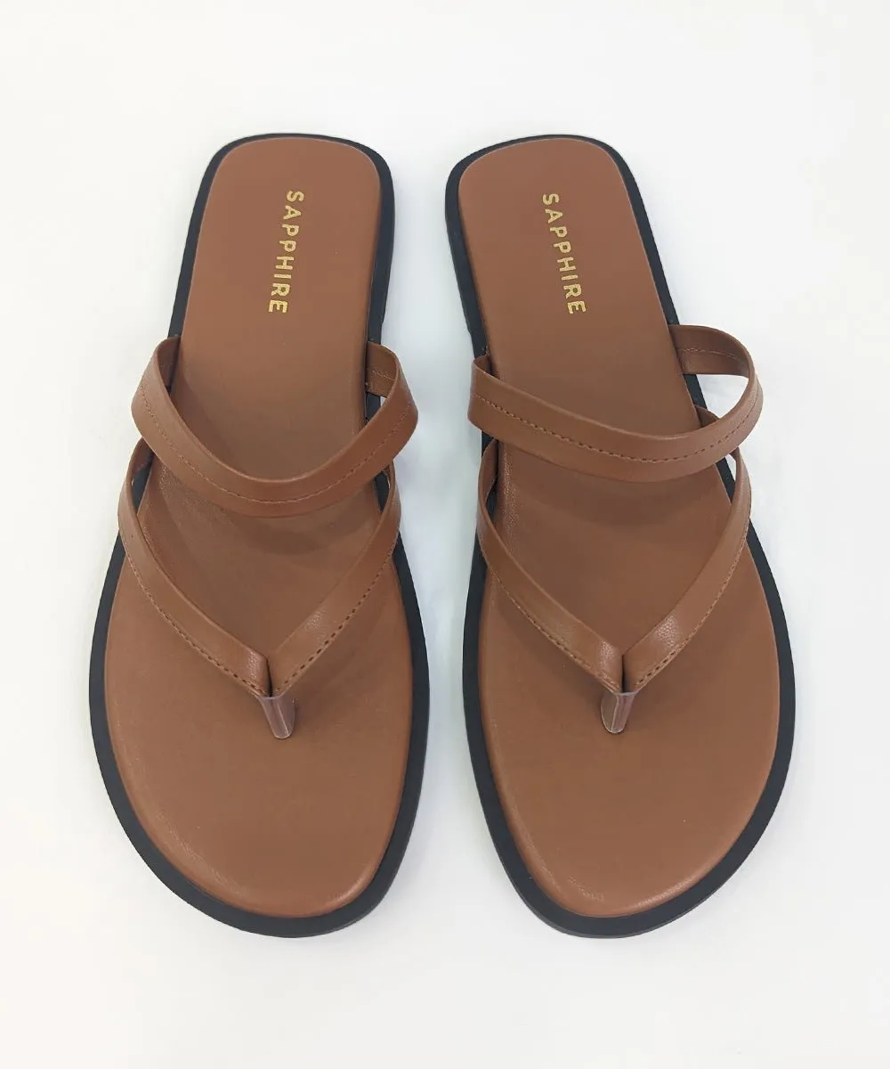 Faux Leather Flats