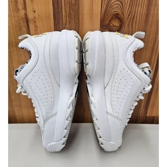 Fila Disruptor 2 &quot;Rugrats&quot; White Big Kids Shoes Size 6.5