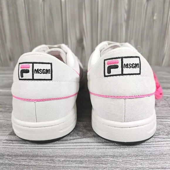 Fila Tennis 88 Premium X Msgm Designer Suede Sneakers - Men's Size 11 NEW !!