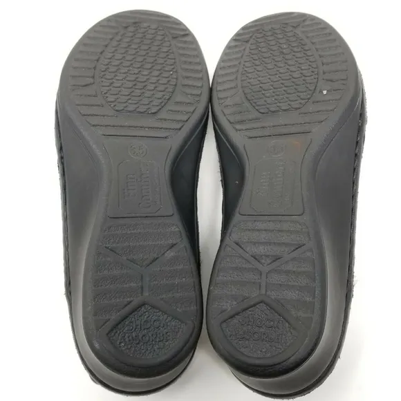 Finn Comfort Leather Double Strap Comfort Sandal