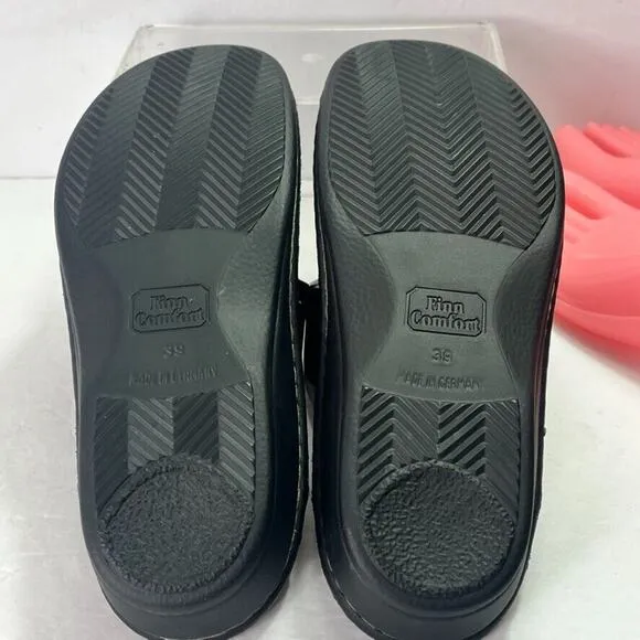 Finn Comfort Sandals Women's Size 39D US 9 Jamaica Double Strap Slide Brown