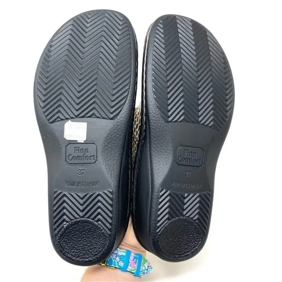 FINN COMFORT WOMENS JAMAIKA SOFT SANDALS - VIPERA MUSHROOM
