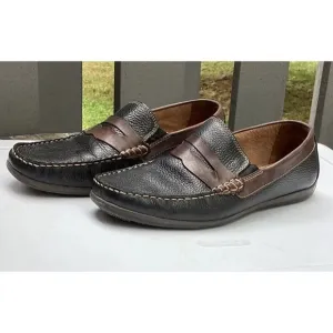 Florsheim mens brown Black  flats sz 8.5. Shoes Loafers Slip Ons Casual Moc