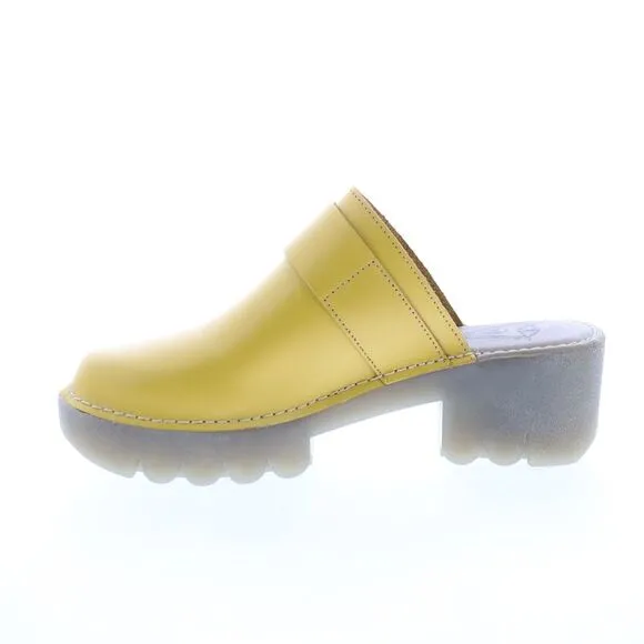 Fly London Womens Enda Yellow Shoes (NWT)
