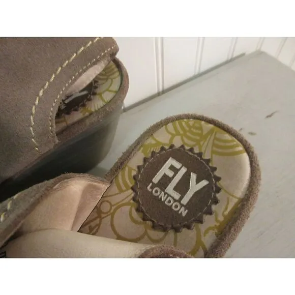 Fly London suede shoes sz 38 or 7-7.5