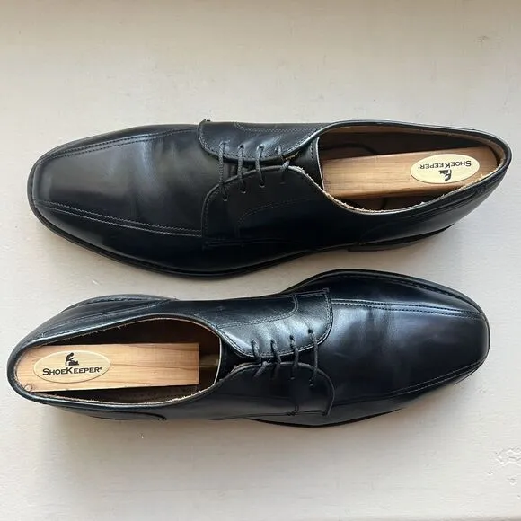 FootJoy 75427 Black Leather Lace Up Classic Dress Shoes Men's Size 12 D