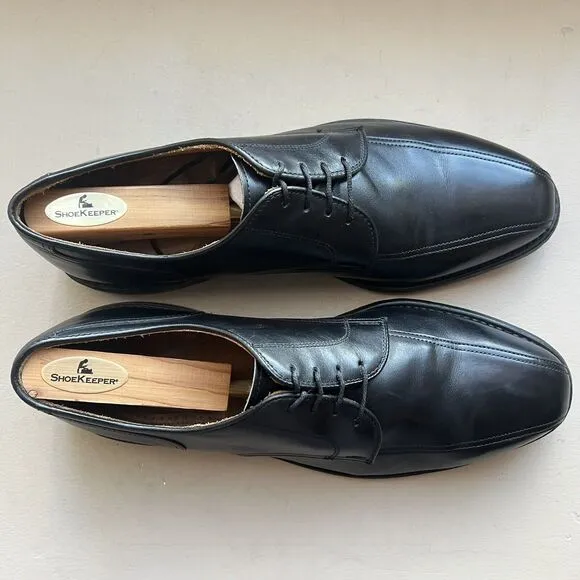 FootJoy 75427 Black Leather Lace Up Classic Dress Shoes Men's Size 12 D