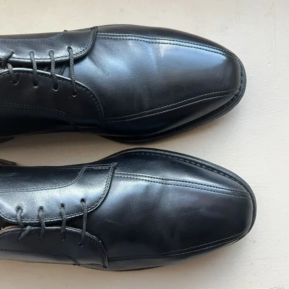 FootJoy 75427 Black Leather Lace Up Classic Dress Shoes Men's Size 12 D