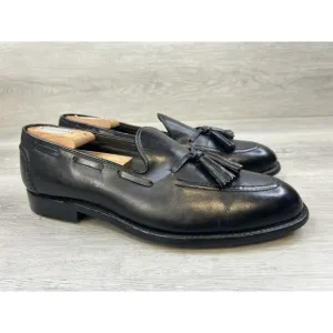 Footjoy Classic 75309 Mens Loafer Black Leather Slip-On Tassel  Shoes US 9.5D